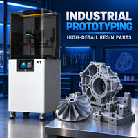Imprimante 3D industrielle TXJ K1 à nivellement automatique, écran LCD 7K, résine SLA SLM, pour figurines d'action