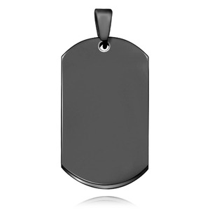 Tag Anjing Kosong Berkualitas Tinggi yang Dapat Dipersonalisasi untuk Diukir, Tag Nama Anjing dari Baja Anti Karat, Tag ID Hewan Peliharaan dari Logam, Aksesoris DIY - Product Image 3