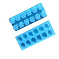 Moules à gâteau en silicone en forme de citrouille, moule à bonbons d'Halloween, sans BPA, écologique, résistant à la chaleur, inodore
