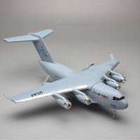 Avions télécommandés 2,4 GHz, jouets d'avion de transport C17 des États-Unis, planeurs télécommandés en EPP, jouets d'avion à aile fixe pour enfants, cadeaux d'anniversaire