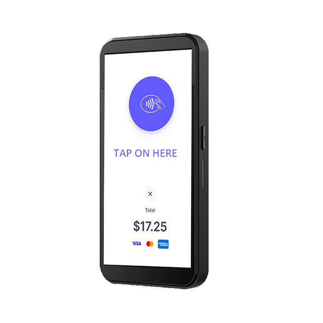 Handheld Android 14 Tap to Pay Terminal 6.5 Inch 4GB+64GB Pos Systems Mobile Nfc POS Machine Terminal with Barcode Scanner
