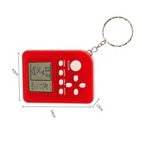 Mini console de jeu classique de poche, porte-clés, console de jeu rétro nostalgique, porte-clés vidéo, 26 jeux, cadeau