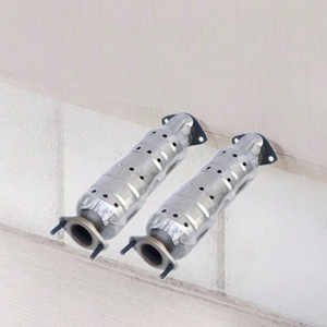 Convertisseur catalytique à trois voies en acier inoxydable de 1,2 mm d'épaisseur, finition lisse, marque Yueyang, Euro Quatre/Euro Cinq, traitement des gaz d'échappement - Product Image 2