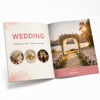 Service d'impression de livres personnalisés avec logo Jiangsu, options de gaufrage sur carton pour catalogue d'entreprise, brochure, dépliant, papier couché