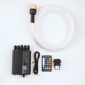 Lámpara <span class=keywords><strong>de</strong></span> Techo LED <span class=keywords><strong>de</strong></span> <span class=keywords><strong>Fibra</strong></span> Óptica con Efecto <span class=keywords><strong>de</strong></span> Cielo Estrellado, Lluvia <span class=keywords><strong>de</strong></span> Meteoros <span class=keywords><strong>y</strong></span> Estrellas Fugaces, Control por Aplicación Móvil, Clasificación IP33, Construcción Metálica - Product Image 3