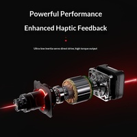 Venta al por mayor de fábrica: Base de servo SIMAGIC Alpha EVO de baja inercia para simulador de carreras, volante con cable para PC, motor de 12 Nm, fabricado en China.