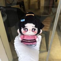 Figurine miniature 3D Akaza Koyuki de 10 cm, jouet en peluche douce, anime kawaii, porte-clés pendentif