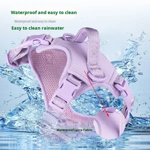 Arnés de Pecho Deportivo de Nailon con Remaches Antiexplosión, Estilo Chaleco, Correa para Perros para Pasear Perros, Nuevo y en Oferta - Product Image 3