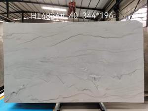 Dalle en quartzite imperméable de style moderne de luxe Goldtop ODM/OEM avec veine grise Mont <span class=keywords><strong>Lucia</strong></span> pour les applications de villas et d'hôtels - Product Image 3