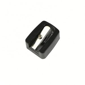 Sacapuntas Mecánico Portátil de Plástico, Mini Sacapuntas de un Solo Orificio para Niños y Estudiantes, Lápices de Cejas Negros - Product Image 1