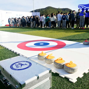 아이스 스포츠를위한 고성능 야외 하키 링크 보드 UHMWPE 표면 맞춤형 PE 절단 몰딩 가능 - Product Image 1