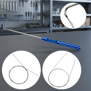 Instrument orthopédique médical, crochet de suture pour la coiffe des rotateurs, lasso manuel pour arthroscopie de l'épaule, en acier inoxydable, Classe I - Product Image 4