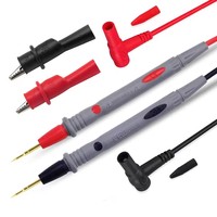 Multimètre numérique à aiguille à pointe fine Cordons de test Multimètre numérique Stylo Sonde de test Câble de test 1000v 20A Testeur de câble