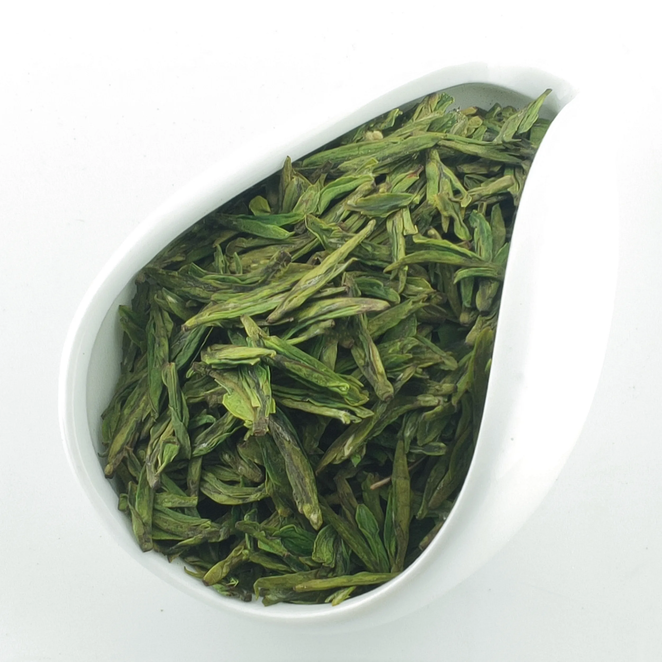 Grosir sehat naga organik danau Longjing Barat teh dengan pewangi kacang kuat dan warna yang indah
