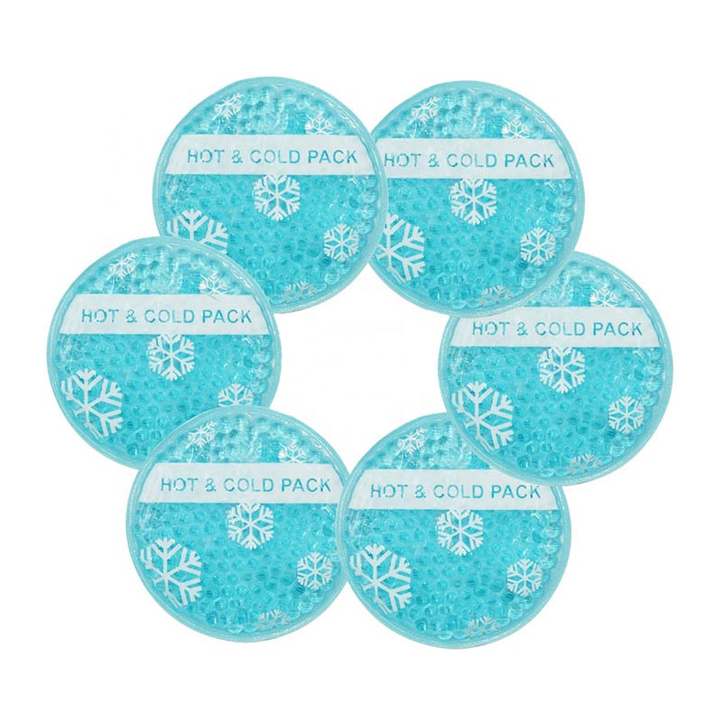 reusable freeze ice eye mask cooling patch hot cold gel beads eye mask
