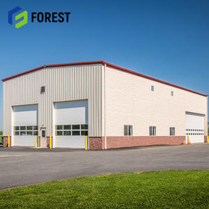 Bâtiment en structure d'acier préfabriqué pour entrepôt industriel avec système de ventilation, panneau de puits de lumière pour l'éclairage naturel - Product Image 2