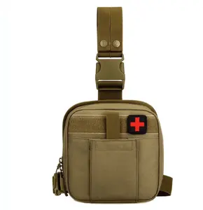 Tactical Medical Hip Drop Leg Pack Nurse Ifak Medical Fanny Pack Small Medic First Aid Kit Tool Fanny Pack For Nurses