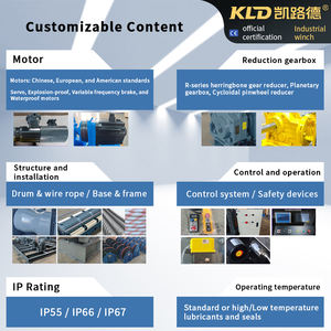 Deneysel Ekipmanlar için Sonsuz Dişli Kendinden Kilitleme Mekanizmalı, PLC Programlı Servo Motorlu El Tipi Vinç, Özelleştirilebilir - Product Image 5
