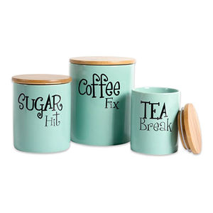 Frascos de Cerámica Sellados con Tapa para Alimentos, Recipientes para Harina, Café, Azúcar, Ajo, Galletas, <span class=keywords><strong>Venta</strong></span> al por Mayor - Product Image 2