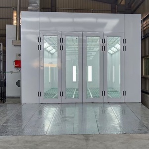 Cabine <span class=keywords><strong>de</strong></span> <span class=keywords><strong>peinture</strong></span> automobile professionnelle 25000m3/h 5.5kW avec système d'extraction pour <span class=keywords><strong>atelier</strong></span> <span class=keywords><strong>de</strong></span> réparation automobile professionnel, certifiée CE - Product Image 6