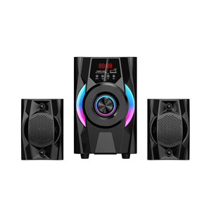 Home Theater <span class=keywords><strong>Woofer</strong></span> Speakers <span class=keywords><strong>2.1</strong></span> Kanaal Multimedia Muziek Systeem Met Remote Single Color Led Voor 5.2 & Fm Radio - Product Image 3