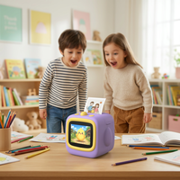 Printer AI Mini, Printer Teks ke Gambar AI, Mainan LLM untuk Anak-anak, Mainan Edukasi AI, Model Bahasa Besar AI, Sketsa Memo AI untuk Dewasa