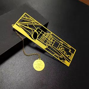 Créez votre propre marque-page personnalisé en métal plaqué or, idéal pour la publicité, les objets de collection et les souvenirs - Product Image 4