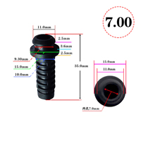 Attache-câble USB anti-tension SR, boucle de câble, support de câble et clip de câble, compatible avec les fils 2.0/3.0/3.2/3.5/4.2/5.0/6.0/7.0/8.0/9/10.2
