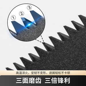 Bisinnna Folding Saw 150mm Manual Wood Cutting Outdoor Camping Survival Tool - Product Image 4