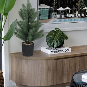 Arbre artificiel en plastique de haute qualité, aspect naturel, pour extérieur, décoration de Noël, maison, salon, Thanksgiving, vente en gros - Product Image 6