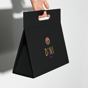 Bán Hot Logo Dập Nổi Tùy Chỉnh Handmade Tất Cả Trong Một Gấp Mảnh Giấy Hội Đồng Quản Trị Giấy Cứng Nhắc Skincare Hộp Quà Tặng Bao Bì - Product Image 2