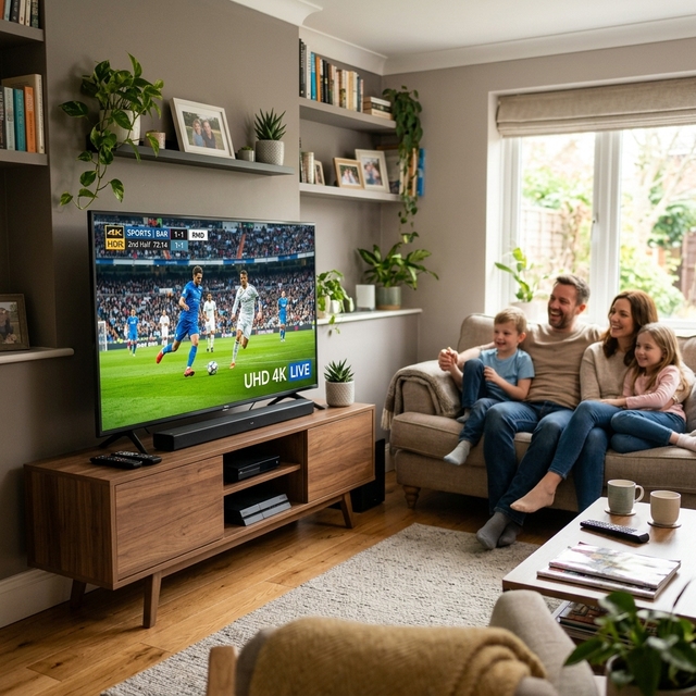 43 Inch UHD 4K LED Smart TV HDR Wide Screen Indoor Display