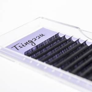 Extensions <span class=keywords><strong>de</strong></span> <span class=keywords><strong>cils</strong></span> Tsingzzu, bande ultra-fine, plateaux <span class=keywords><strong>de</strong></span> <span class=keywords><strong>cils</strong></span>, <span class=keywords><strong>cils</strong></span> londoniens, <span class=keywords><strong>cils</strong></span> coréens en PBT velours, extensions <span class=keywords><strong>de</strong></span> <span class=keywords><strong>cils</strong></span> noires et colorées - Product Image 2