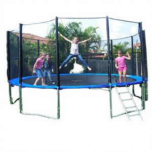 Trampoline de jardin familial <span class=keywords><strong>Sunsky</strong></span> 15 pieds en PVC, idéal pour enfants, intérieur/extérieur, sans filet de protection – Offre Spéciale - Product Image 4