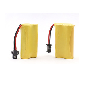Niken-cadmium <span class=keywords><strong>2.4</strong></span> có thể sạc lại pin AA Kích thước hai gói với SM cắm sạc cho đồ chơi xe pin AA - Product Image 2