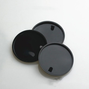 Custom Logo Cosmetic Packaging Skin Care Face Eye Cream Container Black Plastic Jar with Plastic Lid - Product Image 6