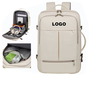 Sac à dos de voyage grande capacité avec logo personnalisé, chargement USB, sac à dos de randonnée, sac à dos d'extérieur imperméable pour ordinateur portable - Product Image 1