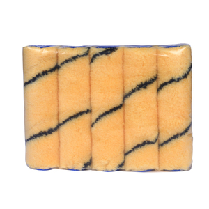 Rouleau à peinture acrylique 6 pouces à rayures jaunes, thermocollé, qualité industrielle et DIY, OEM, pour peinture et décoration – Vente chaude - Product Image 6