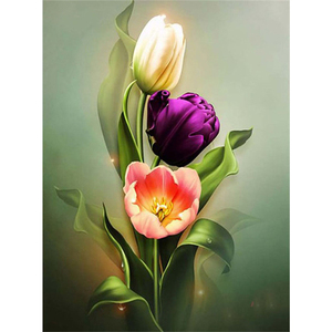 <span class=keywords><strong>Flores</strong></span> <span class=keywords><strong>de</strong></span> fama mundial peonía Rosa girasol Clavel hogar pintura ilustraciones diamante pintura - Product Image 6
