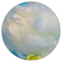 Bobine de fil acrylique blanc 3d, 100% mm x 102mm, pour filage