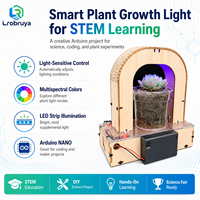 Kit d'éclairage multispectral pour plantes, projet scientifique DIY Arduino STEM avec capteur de lumière pour expériences végétales scolaires LT-YZ0106