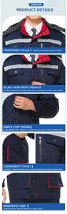 Giacche da Lavoro ad Alta Visibilità con Strisce Riflettenti per Ingegneri Industriali e Operai, Cappotti Invernali Caldi per Uomo e Donna - Product Image 5