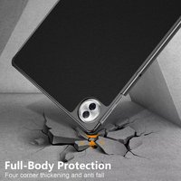 Étui en cuir PU magnétique fin avec support pliable pour Honor Pad 10 12.1 2025