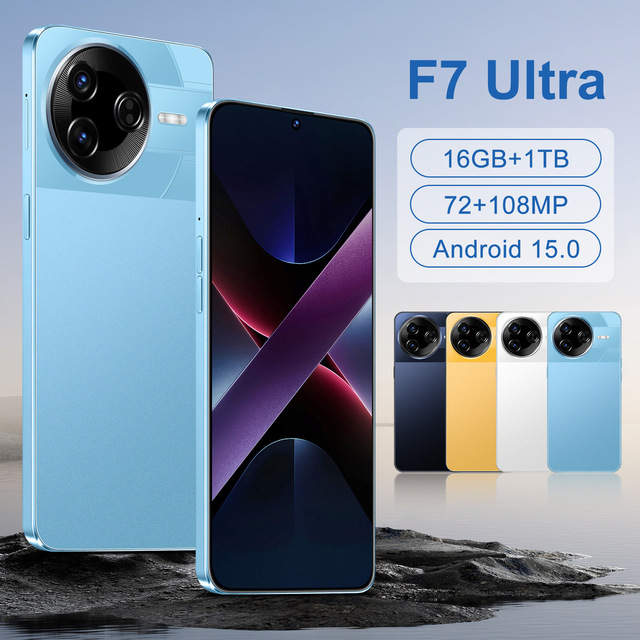 Global Version F7 Ultra 5G LTE Smartphone Original 16GB+1TB Deca Core Face Recognition Dual Standby