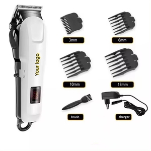 Tondeuse à Cheveux Électrique Professionnelle Personnalisable pour Hommes, Rechargeable, avec Écran LCD, pour Barbe et Cheveux, Rasoir et Machine de Coupe - Product Image 3