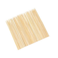 Brochettes rondes en bambou jetables écologiques 2,0 mm * 13,2 cm