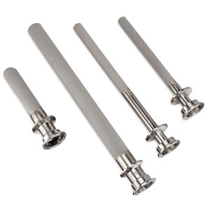 गैरेशन पत्थर सिंट्रड स्टेनलेस स्टील 316l माइक्रोन स्पार्गर गैस कार्बोनेशन स्टोन 4 “6” 8 ”10 12“ ब्रूवरी - Product Image 3