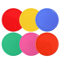 Jetons en plastique PP 37 mm personnalisables avec logo, colorés, pour jeux d'arcade, lave-auto, distributeurs automatiques et divertissement, vente en gros en vrac direct usine