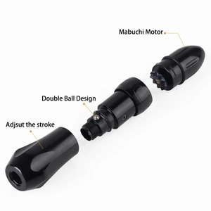 Stylo rotatif pour tatouage Tuffking 11,5 cm 10000 tr/min en alliage d'aluminium, kit de machine de maquillage permanent pour artistes tatoueurs - Product Image 2