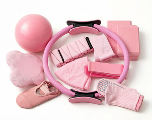 <span class=keywords><strong>Kit</strong></span> de Pilates pour femmes, utilisation à domicile et en studio, ensemble d'anneaux et de balles avec bandes de résistance - Pilates de voyage - <span class=keywords><strong>Kit</strong></span> de démarrage Pilates - Product Image 1
